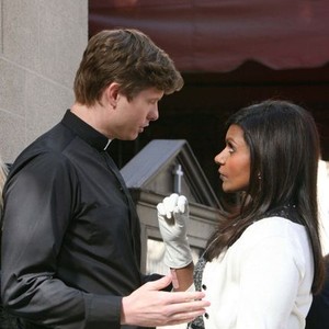 The Mindy Project, Anders Holm (L), Mindy Kaling (R), 'My Cool Christian Boyfriend', Season 1, Ep. #20, 04/04/2013, ©FOX