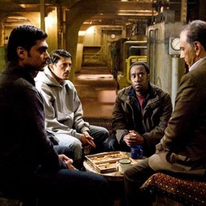 TRAITOR, Aly Khan (front left), Said Taghmaoui (2nd from left), Don Cheadle (second from right), Raad Rawi (right), 2008. ©Overture Films