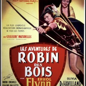 ADVENTURES OF ROBIN HOOD, Errol Flynn, Olivia de Havilland, 1938