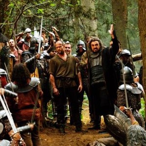 IN THE NAME OF THE KING: A DUNGEON SIEGE TALE, Jason Statham (center), John Rhys-Davies (right of center), 2007. ©Freestyle Releasing