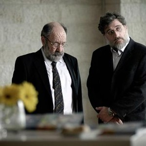 FOOTNOTE, (aka HEARAT SHULAYIM), from left: Micah Lewensohn, Lior Ashkenazi, 2011. ph: Ron Mendelson/©Sony Pictures Classics