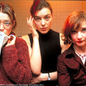 (Left to right) CATHERINE MCCORMACK, OLIVIA WILLIAMS,  JANE HORROCKS star in United Artists' comedy BORN ROMANTIC. photo 11
