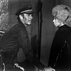 THE OMEGA MAN, Charlton Heston, Rosalind Cash, 1971.