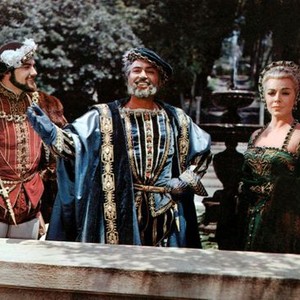 DIANE, Pedro Armendariz (center), Lana Turner (right), 1956