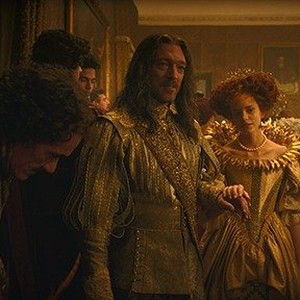 (L-R) Vincent Cassell as King Strongcliff and Stacy Martin as Young Dora in "Tale of Tales." photo 17