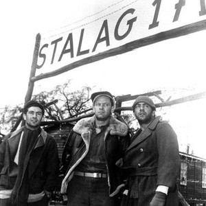 STALAG 17, Harvey Lembeck, William Holden, Robert Strauss, 1953