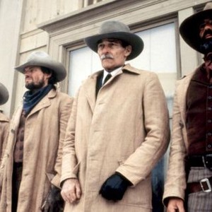 PALE RIDER, Richard Dysart (second from right), 1985, (c)Warner Bros.
