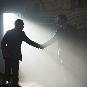 Dracula, Jonathan Rhys Meyers (L), Oliver Jackson-Cohen (R), 'The Blood Is The Life', Season 1, Ep. #1, 10/25/2013, ©NBC