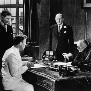 THE MAN IN THE WHITE SUIT, Howard Marion-Crawford, Michael Gough, Alec Guinness, Cecil Parker, Ernest Thesiger, 1951