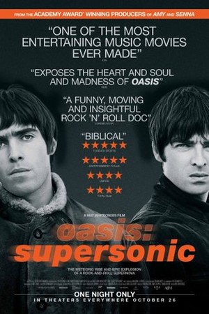 Oasis: Supersonic poster