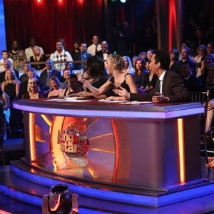 Dancing With the Stars, Carrie Ann Inaba (L), Julianne Hough (C), Bruno Tonioli (R), 'Episode #1704', Season 17, Ep. #4, 10/07/2013, ©ABC