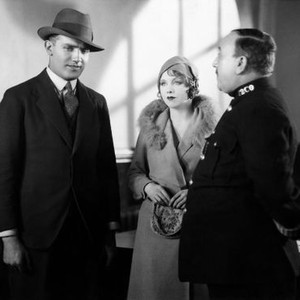 BLACKMAIL, John Longden (left), Anny Ondra (center), 1929