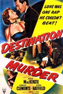 Poster for Destination: Murder