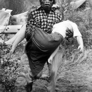 MONSTER ON THE CAMPUS, Arthur Franz, Joanna Moore (being carried), 1958