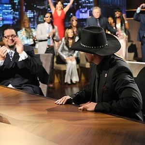 The Apprentice, from left: Penn Jillette, Dennis Rodman, Lil' Jon, Marilu Henner, LaToya Jackson, Dee Snider, Trace Adkins, Gary Busey, Omarosa Manigault-Stallworth, Stephen Baldwin, 'Celebrity Apprentice All-Stars', 03/03/2013, ©NBC