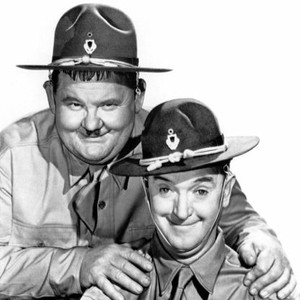 GREAT GUNS, Oliver Hardy, Stan Laurel [Laurel and Hardy], 1941