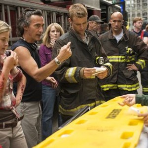 Chicago Fire, Tom DiCillo (L), Jesse Spencer (C), Randy Flagler (R), 'Mon Amour', Season 1, Ep. #2, 10/17/2012, ©NBC