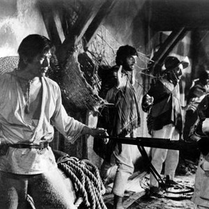 THE FIVE MAN ARMY (aka UN ESCERCITO DI CINQUE UOMINI), Tetsuro Tamba, Nino Castelnuovo, James Daly, Bud Spencer, 1969