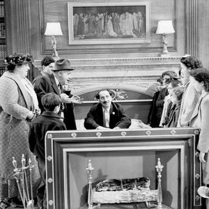 THE BIG STORE, Anna Demetrio, Henry Armetta, Groucho Marx, 1941