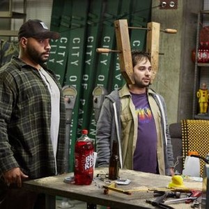 Parks and Recreation, Colton Dunn (L), Harris Wittels (R), 'Pie-Mary', Season 7, Ep. #9, 02/10/2015, ©NBC