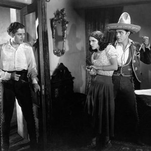 ROMANCE OF THE RIO GRANDE, from left, Warnewr Baxter, Mona Maris, Antonio Moreno, 1929, TM and Copyright ©20th Century-Fox Film Corp. All Rights Reserved