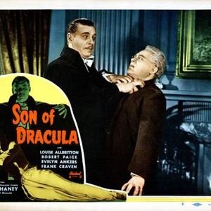 SON OF DRACULA, Lon Chaney Jr., J. Edward Bromberg; (inset) Louise Allbritton, Lon Chaney, Jr., 1943