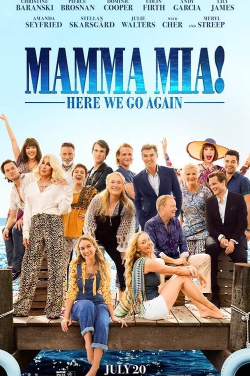 Mamma Mia! Here We Go Again poster