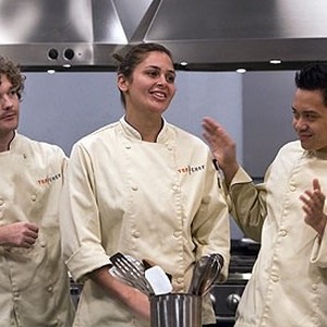 Top Chef, Mark Simmons (L), Antonia Lofaso (C), Dale Talde (R), 'The Elements', Season 4: Chicago, Ep. #5, 04/09/2008, ©BRAVO