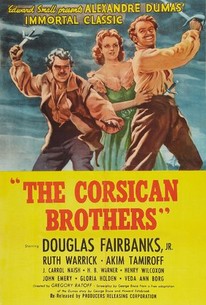 Poster for The Corsican Brothers