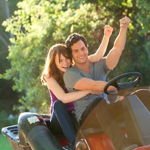 (L-R) Emma Stone as Olive and Penn Badgley as Todd in "Easy A." photo 15