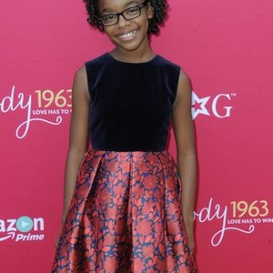 Marsai Martin at arrivals for AN AMERICAN GIRL STORY- MELODY 1963: LOVE HAS TO WIN Amazon Original Special Premiere, Pacific Theatres at the Grove, Los Angeles, CA October 10, 2016. Photo By: Dee Cercone/Everett Collection