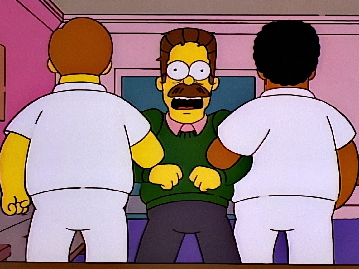 The simpsons hurricane shop neddy full episode