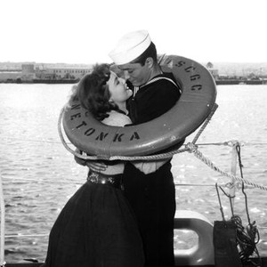 SEA OF LOST SHIPS, Wanda Hendrix, John Derek, 1954