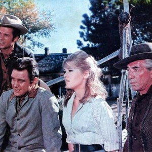 CAT BALLOU, Dwayne Hickman, Michael Callan, Jane Fonda, John Marley, 1965