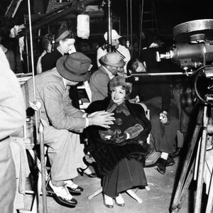 REMEMBER THE DAY, director Henry King discussing an upcomin scene with Claudette Colbert, on set, 1941. ©20th Century-Fox Film Corporation, TM & Copyright