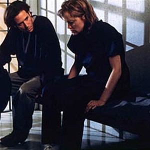 Rob Morrow (left) stars as attorney Rick Hayes, and Sharon Stone (right) stars as convicted killer Cindy Liggeff awaiting her execution date on Death Row. photo 14