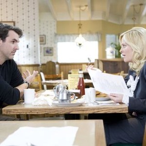 Parks and Recreation, Paul Schneider (L), Amy Poehler (R), 'Reporter', Season 1, Ep. #3, 04/23/2009, ©NBC