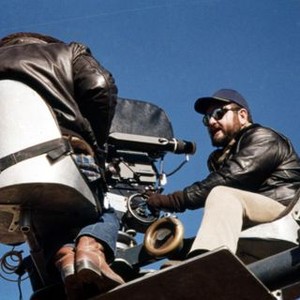 RED DAWN, Director John Milius on set, 1984 © MGM/