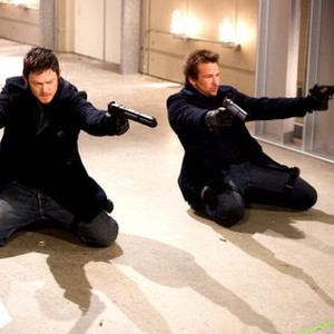 THE BOONDOCK SAINTS II: ALL SAINTS DAY, from left: Norman Reedus, Sean Patrick Flanery, 2009. ©Apparition/Courtey