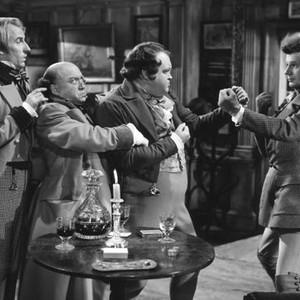 THE PICKWICK PAPERS, William Hartnell, James Hayter, Gerald Campion, James Donald, 1952