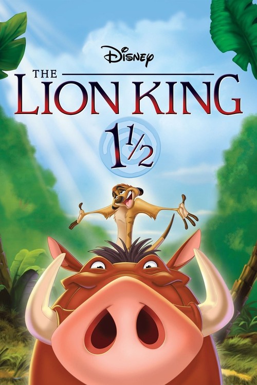 The Lion King 1 1/2 poster