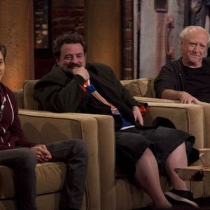 Talking Dead, Mike Zegen (L), Kevin Smith (C), Scott Wilson (R), Scott Wilson, Michael Zegen and Kevin Smith, Season 1, Ep. #10, 2/26/2012, ©AMC