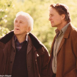 Father and son KIRK DOUGLAS (as Mitchell Gromberg) and MICHAEL DOUGLAS (as Alex Gromberg) star onscreen together for the first time in their remarkable careers in MGM Pictures' IT RUNS IN THE FAMILY. photo 1