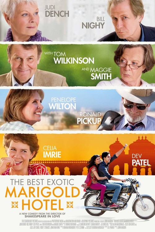 The Best Exotic Marigold Hotel poster