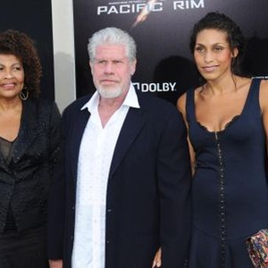 Opal Perlman, Ron Pearlman, Blake Perlman at arrivals for PACIFIC RIM Premiere, The Dolby Theatre at Hollywood & Highland Centre, Los Angeles, CA July 9, 2013. Photo By: Dee Cercone/Everett Collection