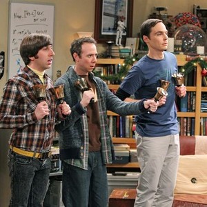The Big Bang Theory, Simon Helberg (L), Kevin Sussman (C), Jim Parsons (R), 'The Santa Simulation', Season 6, Ep. #11, 12/13/2012, ©CBS