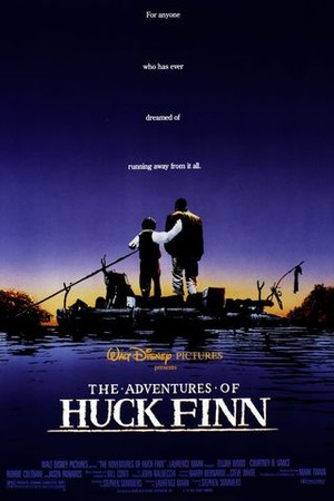 The Adventures of Huck Finn poster