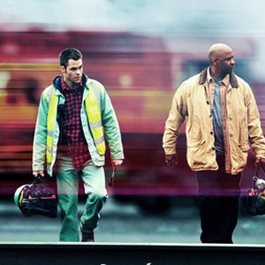 (L-R) Chris Pine as Will and Denzel Washington as Frank in "Unstoppable." photo 6