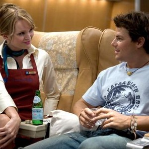 SNAKES ON A PLANE, Sunny Mabrey, Nathan Phillips,2006, © New Line Cinema