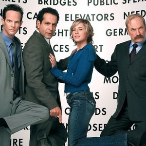 Jason Gray-Stanford, Tony Shalhoub, Traylor Howard and Ted Levine (from left)